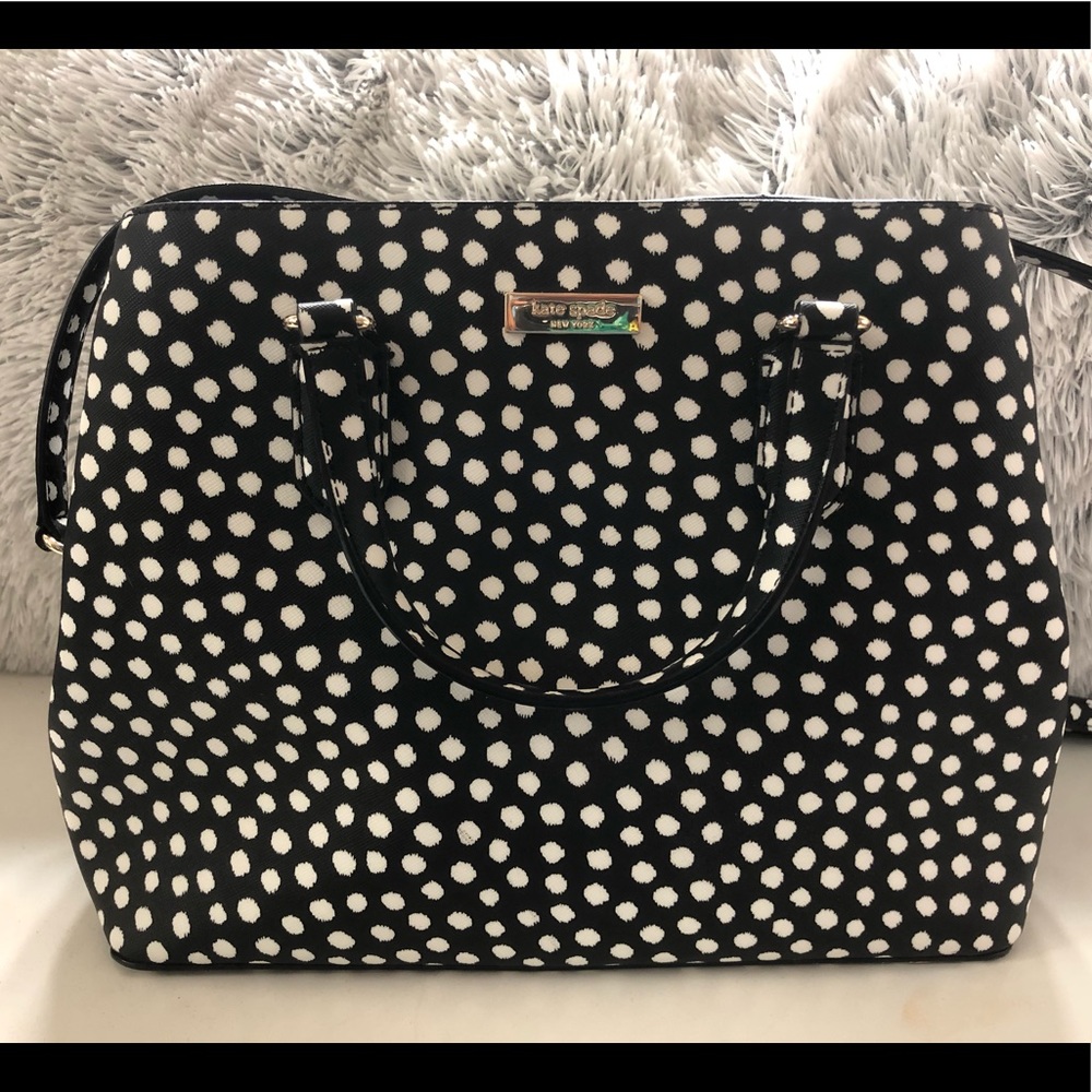 Kate Spade Black Purse with Shoulder Strap